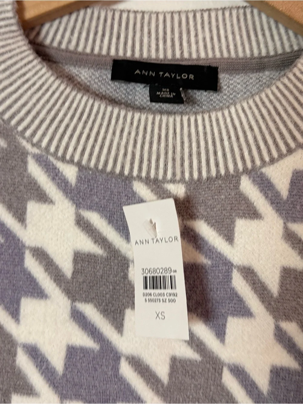 Ann Taylor Super Soft Herringbone‎ Sweater